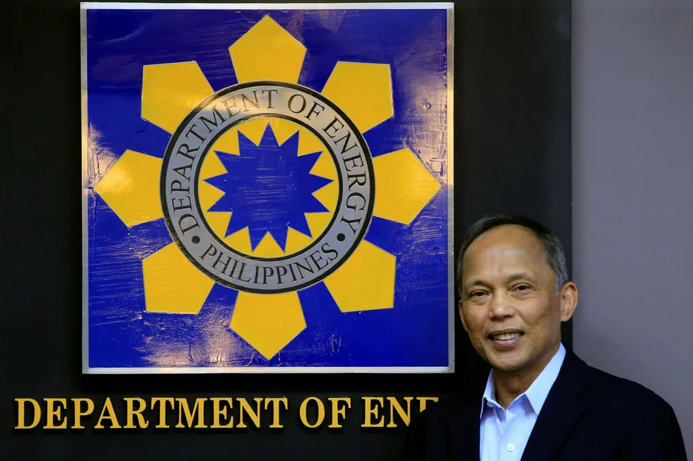 Support: Philippines Department of Energy Secretary Alfonso Cusi