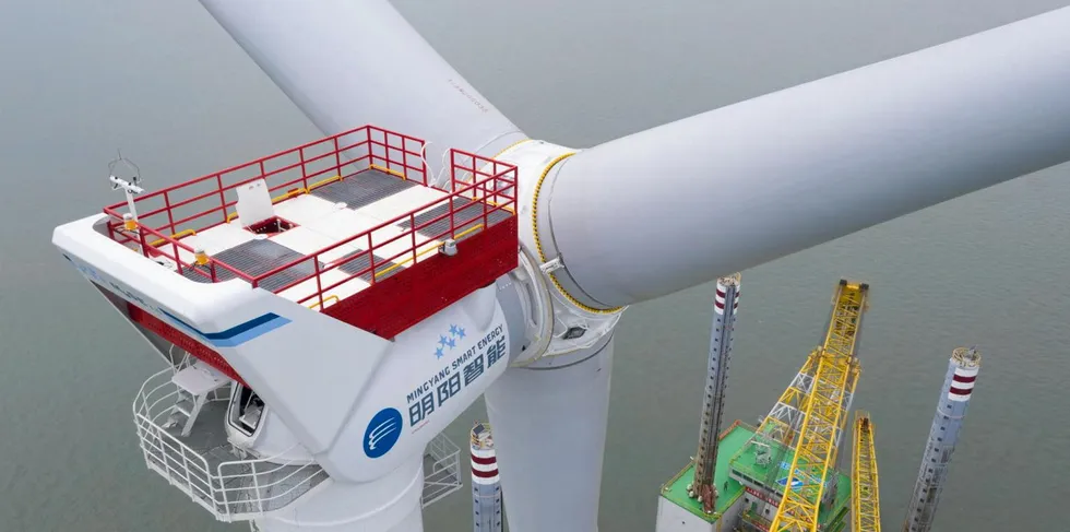 MingYang plans to use its growing Chinese market as a base for global expansion.