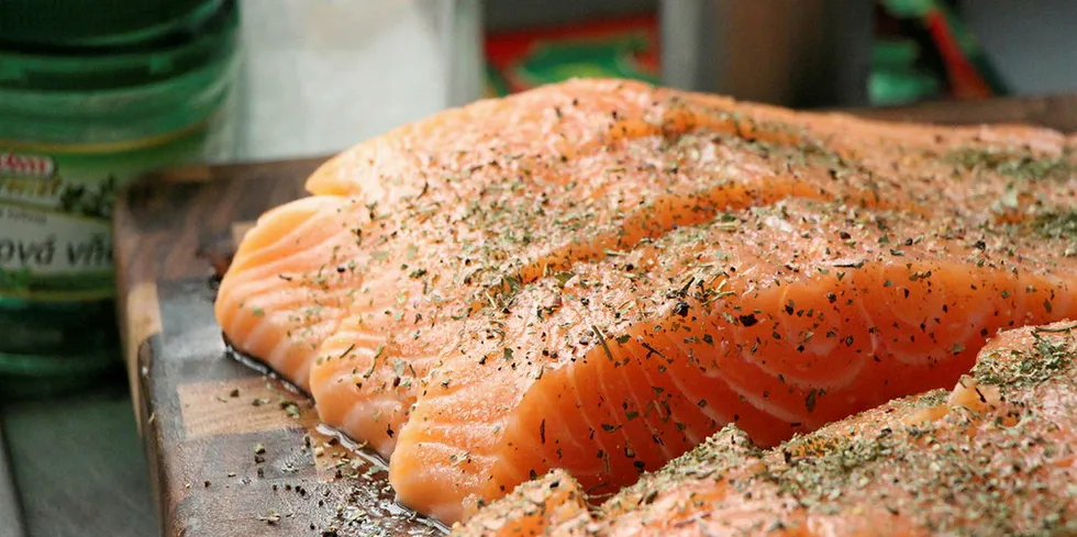 Salmon Fillets.