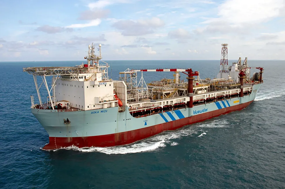 Bluewater's Aoka Mizu FPSO