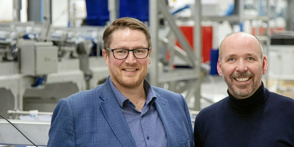 Jon Birgir Gunnarsson (left) and Kristjan Hallvardsson.