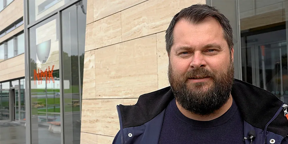 . Hakon Andre Berg, CEO of land-based salmon farmer Salmon Evolution.