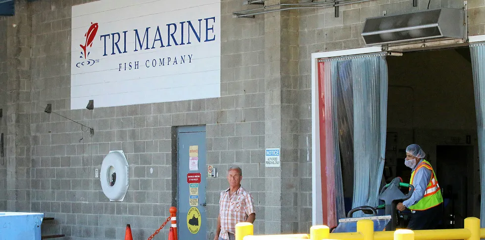 Tri Marine's coastal pelagic processing plant in San Pedro, California.
