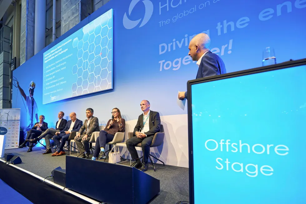 The panel was held at WindEnergy Hamburg.