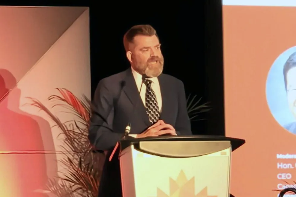 Alberta Energy Minister Brian Jean