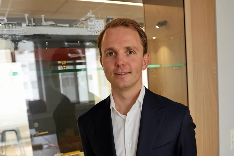 Karl Fredrik Staubo, chief executive of Golar LNG