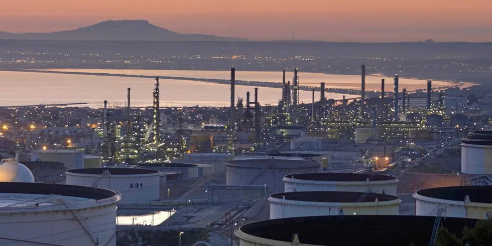 Total's La Mède biorefinery in southern France