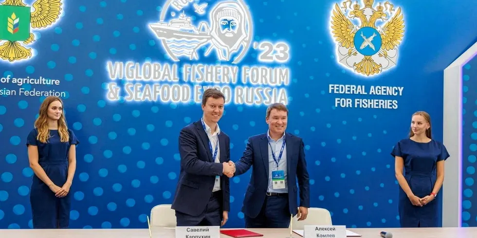 Russian Fishery Company (RFC) Meridian fish. Russian Fishery Company (RFC) Meridian fish.