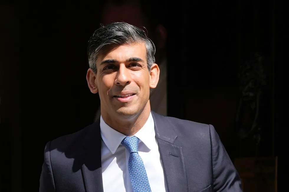 UK Prime Minister Rishi Sunak.