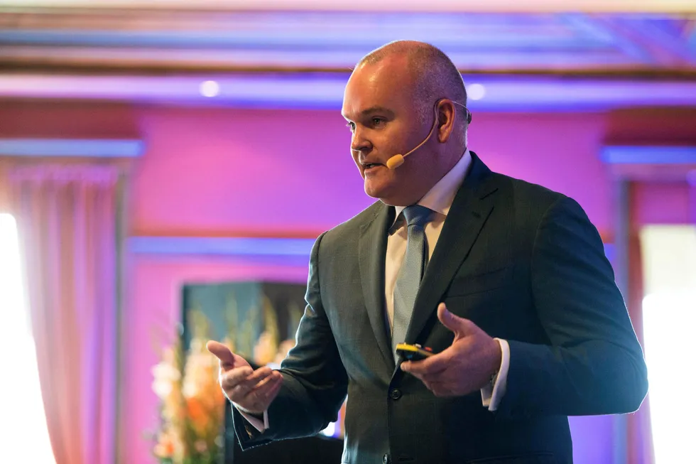 Transocean chief executive, Jeremy Thigpen.
