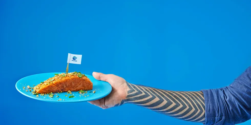 Plantish's plant-based salmon fillet is just one of dozens of planned alternative seafood options.