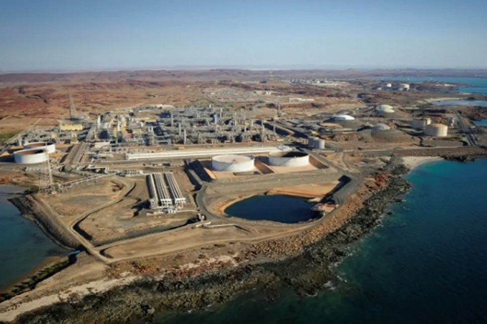 Services contract: the Karratha gas plant in Western Australia