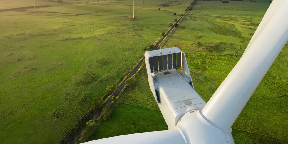 The company has mostly bought from Vestas.