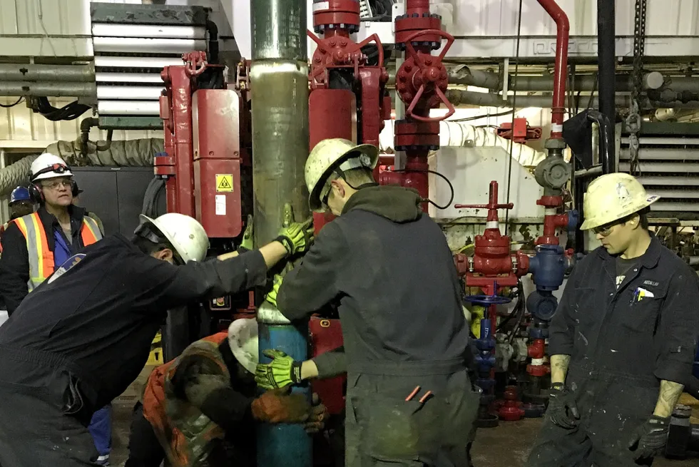 Eni in action in Alaska in the US.