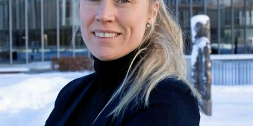 Runa Haug Khoury, sustainability director at Aker Biomarine.