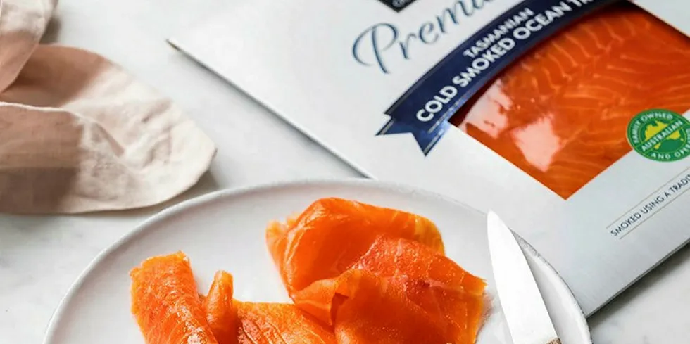 Huon Aquaculture smoked trout. Smoked trout.