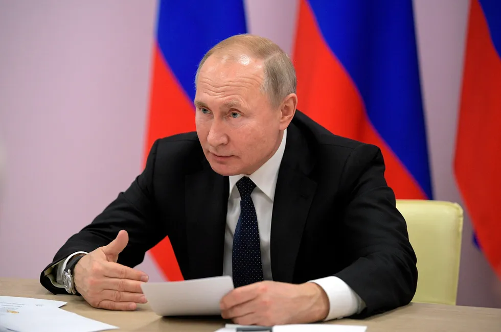 Russian President Vladimir Putin.