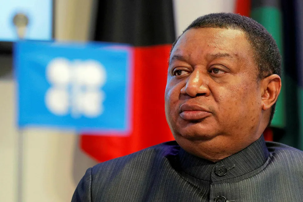 Opec Secretary-General Mohammad Barkindo