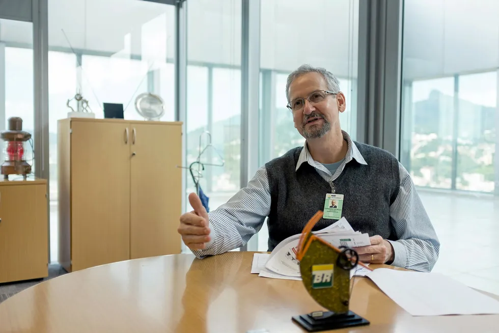 Bold target: Petrobras exploration and production director Fernando Borges