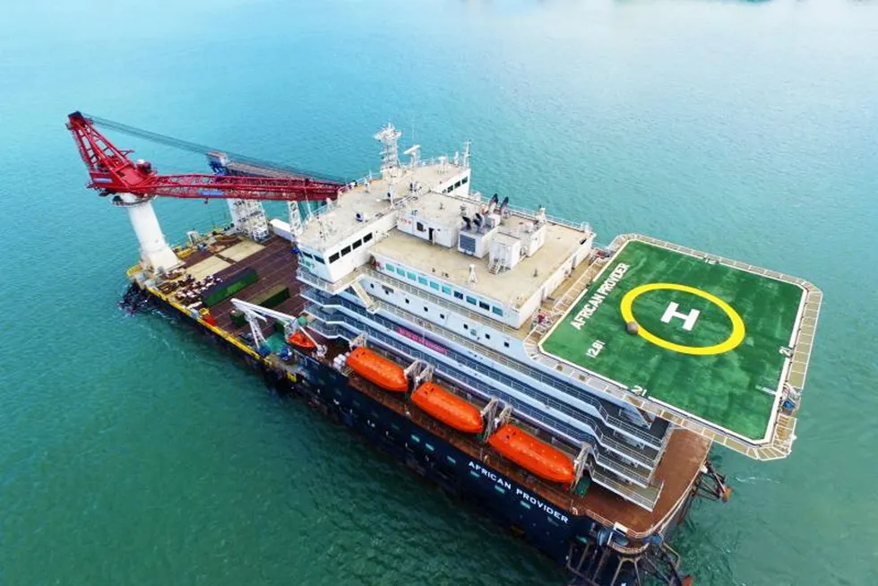 Tender: SinoOcean has offered a Cosco-built accommodation barge