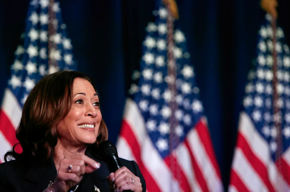 Vice President Kamala Harris is running against Donald Trump.