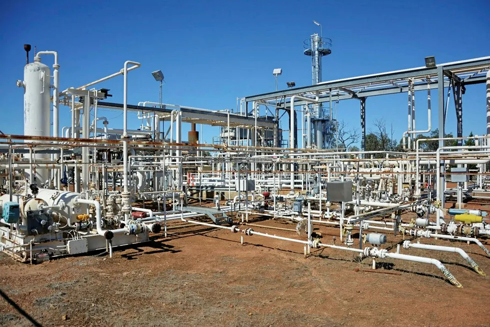 Ramping up: Armour Energy's Kincora gas project in Queensland, Australia
