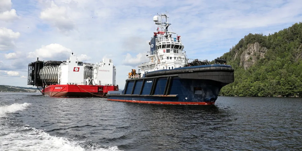Salmon giant Mowi initially came up with the "Donut" salmon farming concepts in 2019.