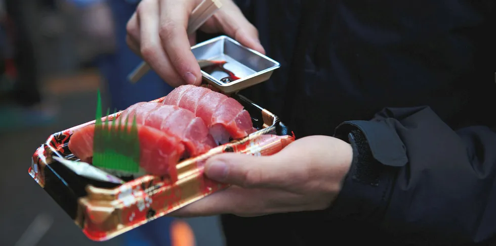 Japan has taken a number of hits from the coronavirus, with tourism, Asian trading markets and the cancellation of the Olympics all contributing to struggles in the seafood industry.