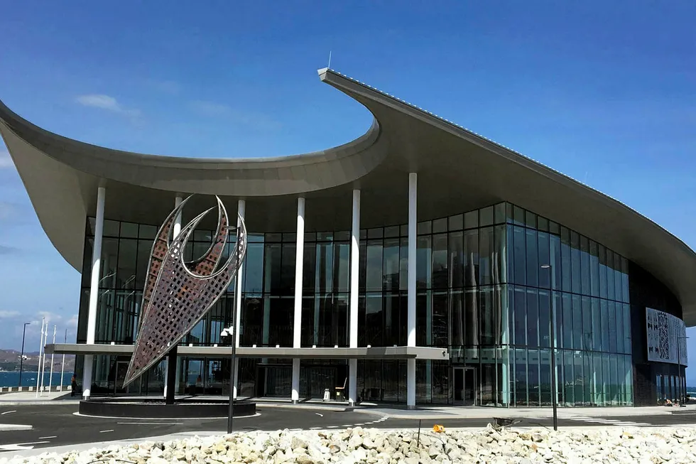All change: the APEC Haus building in Port Moresby