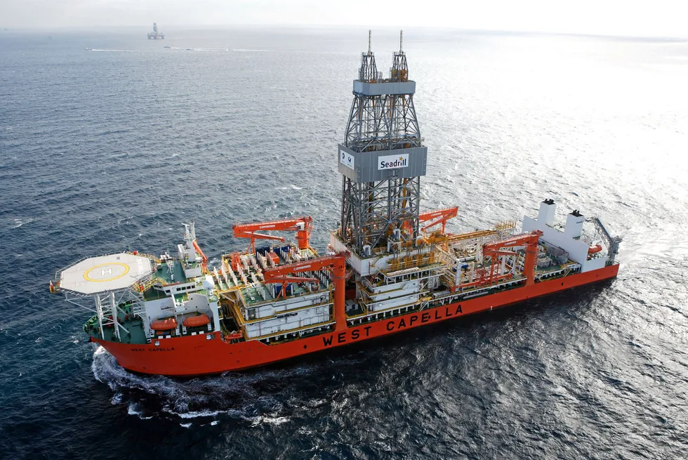 Seadrill's drillship West Capella.