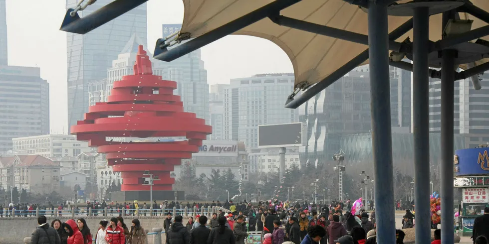 Qingdao, China.