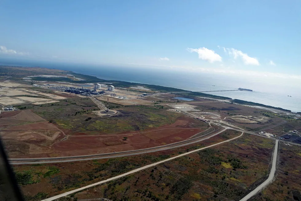 Expansion: Papua LNG will help underpin two of the three planned expansion trains at ExxonMobil's PNG LNG plant at Caution Bay,
