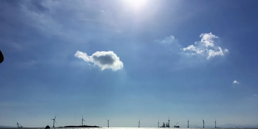 The Xinghua Bay offshore pilot project is testing turbines for large-scale development.