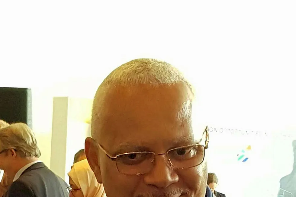 Cong-Brazzaville Hydrocarbons Minister Jean Pierre Thystere Tchicaya