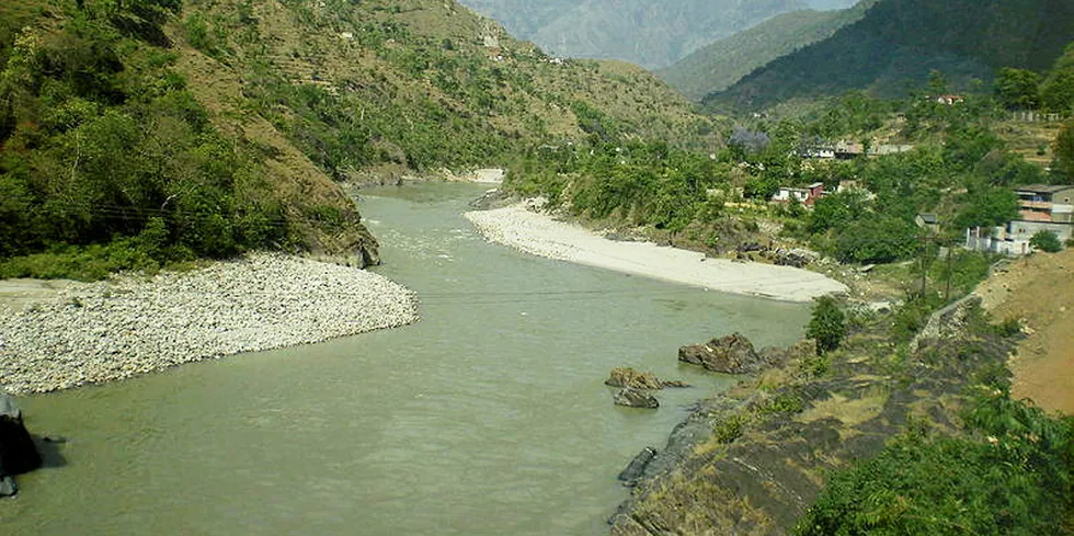 Beas River, Himachal Pradesh.