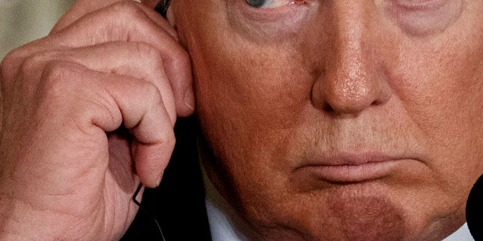 US President Donald Trump is expected to envoke the Defense Production Act to keep meat plants running.