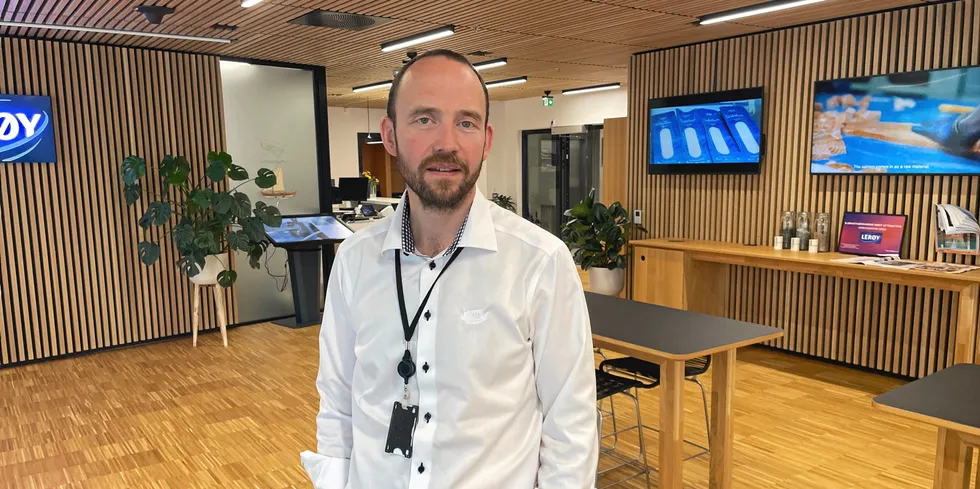 Morten Fjaereide, general manager of Leroy Sjotroll, is not surprised that lice have been found in some locations in submerged cages.