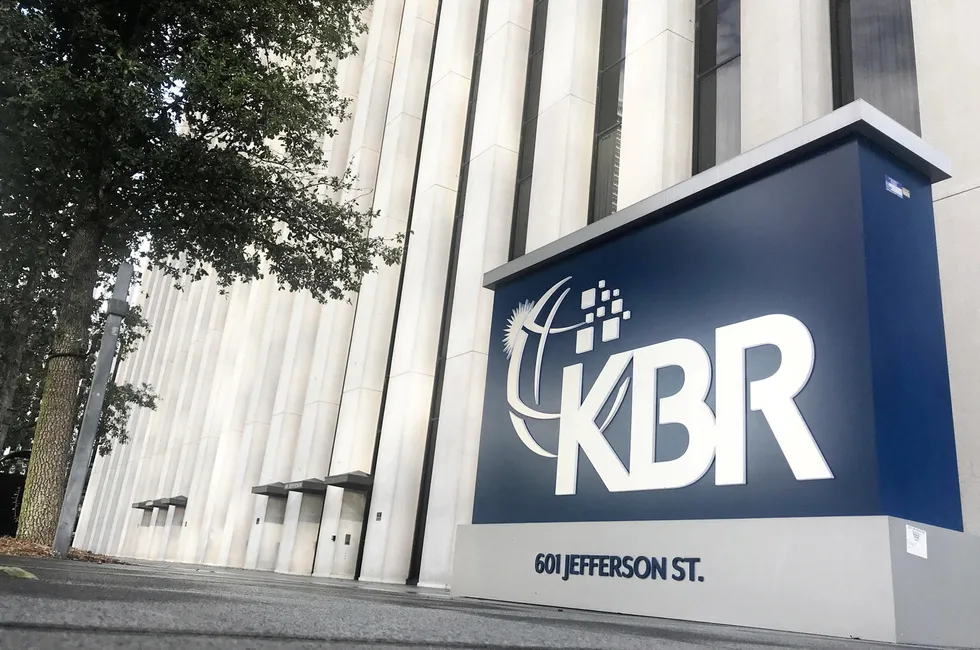 KBR’s headquarters in Houston.
