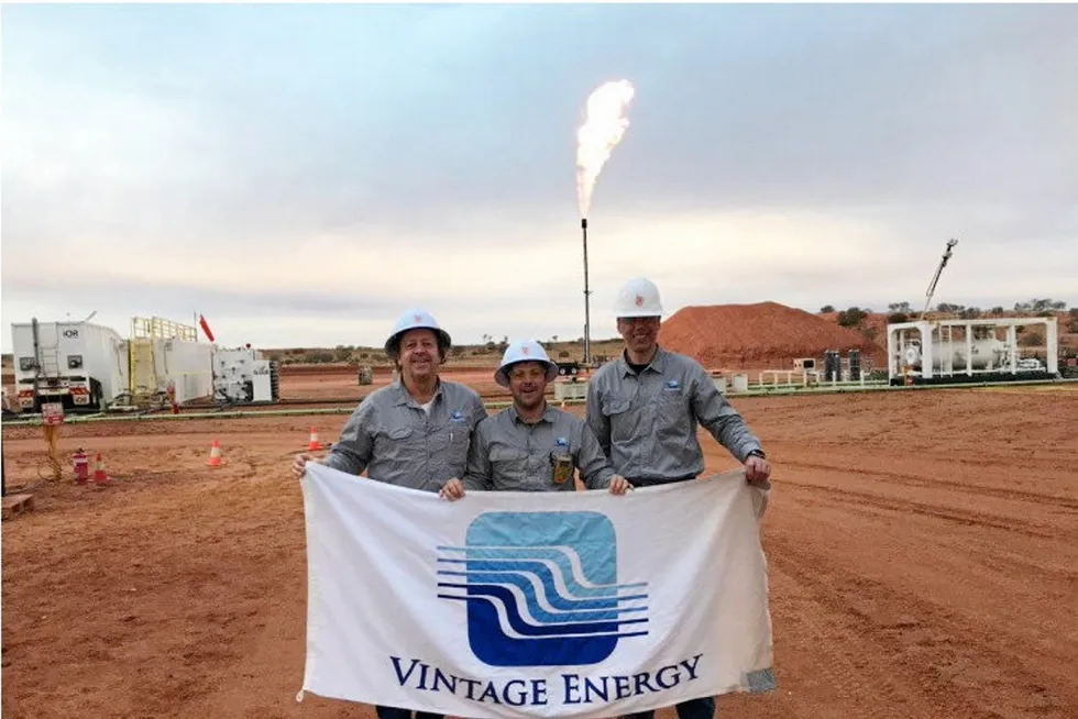 Returning to Vali: Vintage will drill the Vali-2 appraisal well before crossing the border into South Australia to drill the Odin-1 well