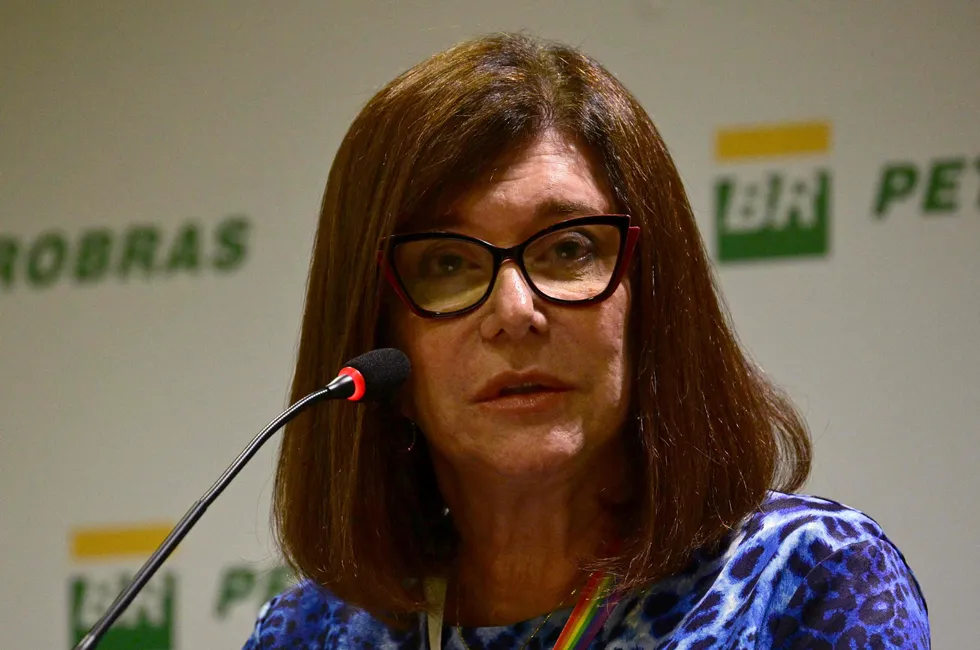 Petrobras chief executive Magda Chambriard.