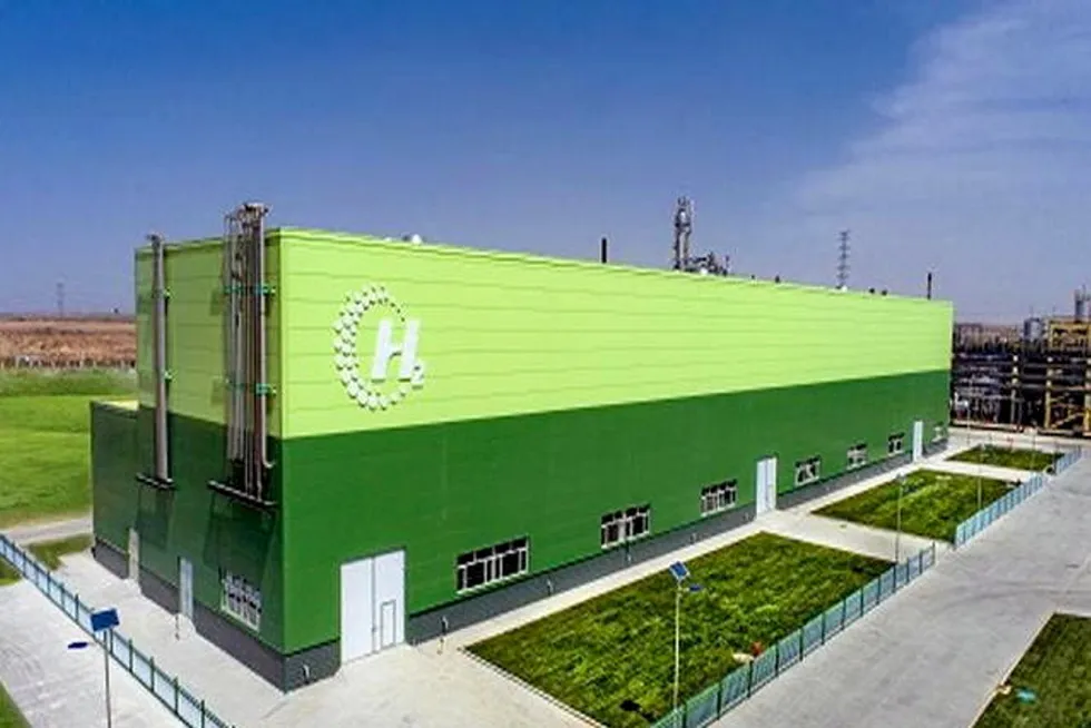 On the drawing board: Ningxia Baofeng Energy’s plan for 150 MW alkaline electrolyser, powered by a 200 MW solar array