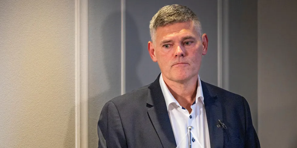 "There are several options on the table and there is strong interest in the group," Salmar CEO Frode Arntsen said.