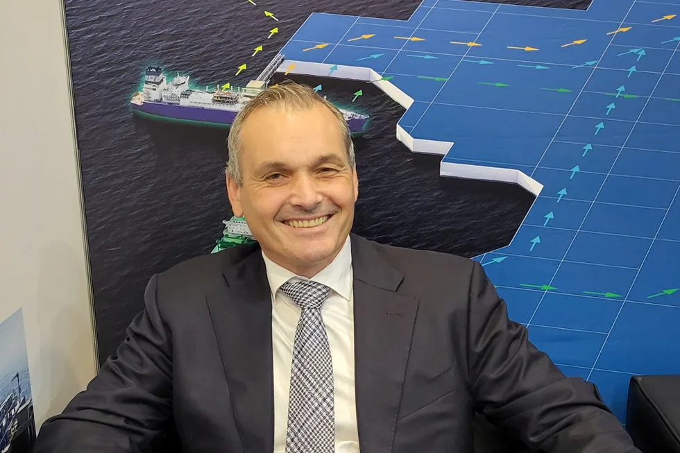 Hoegh LNG chief executive Erik Nyheim.