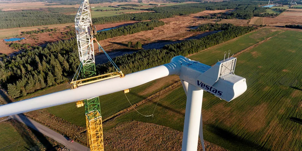 The projects will use the Vestas V136.