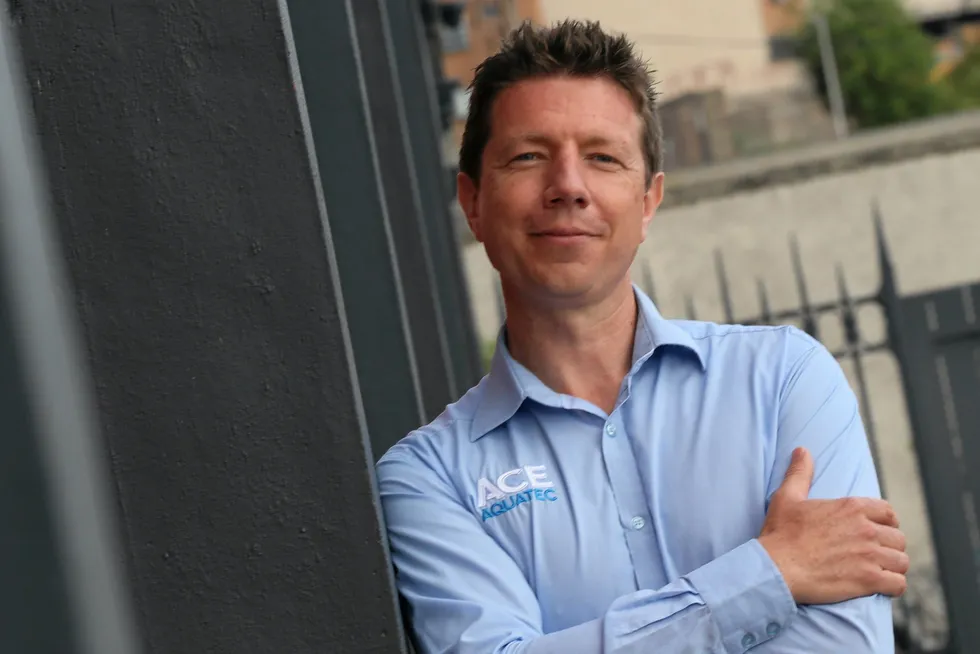 Ace Aquatec CEO Nathan Pyne-Carter