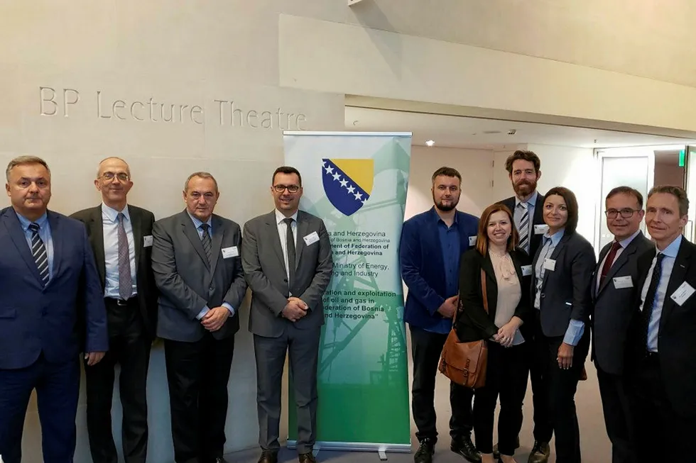 Doing the rounds: the Bosnia & Herzegovina London Roadshow at the British Museum, with Ministers Nermin Dzindic and Zlatan Vujanovic