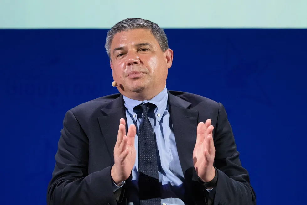 Baker Hughes chief executive Lorenzo Simonelli.