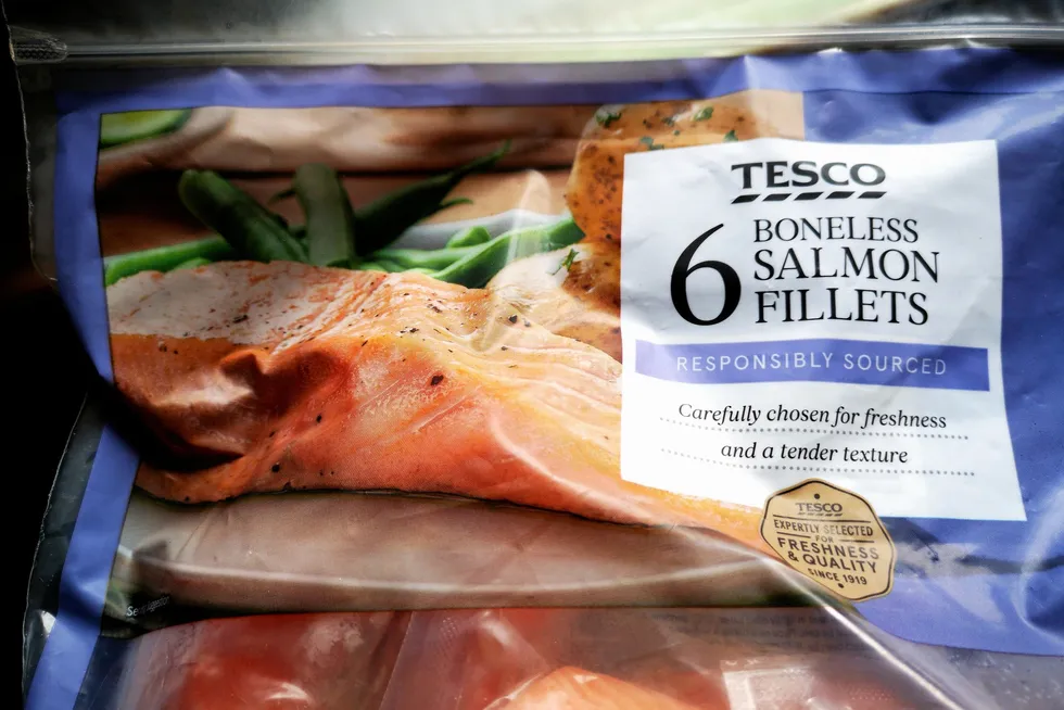 UK retailers have filed a complaint against some salmon farmers over antitrust damages.