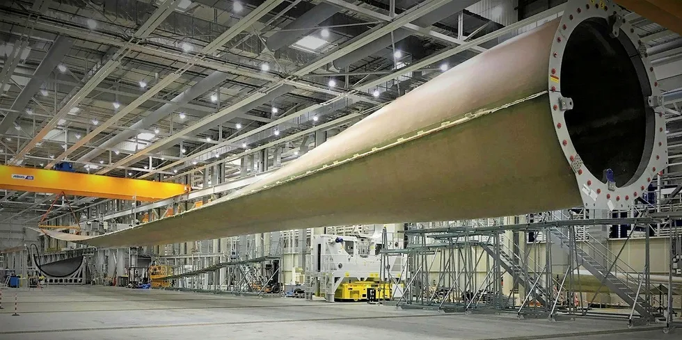 An LM Wind Power facility in France.