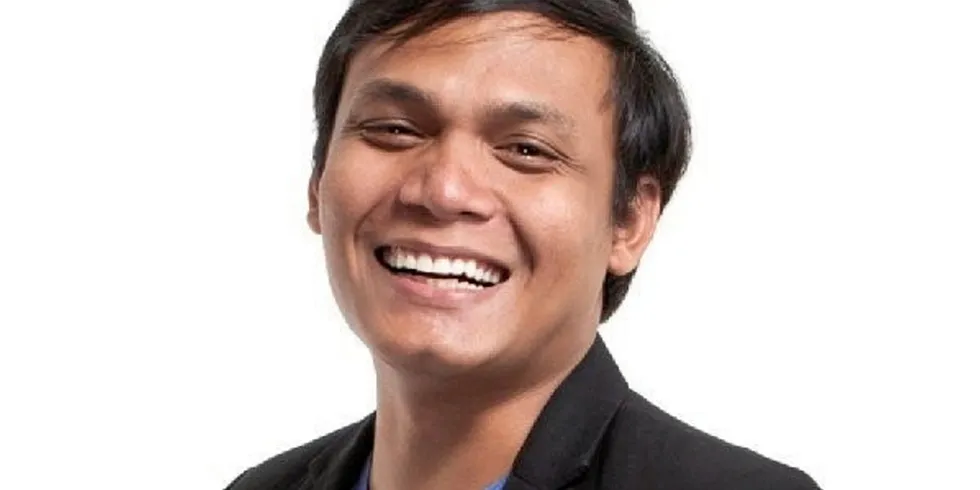 eFishery, which was launched in 2013 by CEO Gibran Huzaifah, has developed online platforms and mobile applications allowing small-scale fish farmers to better control feed efficiency.